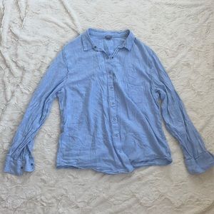 Chambray button down shirt